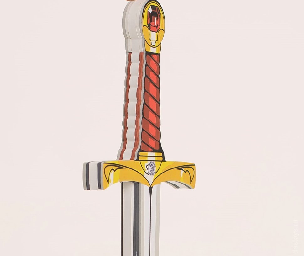 Рукоять меча-игрушки с позолотой