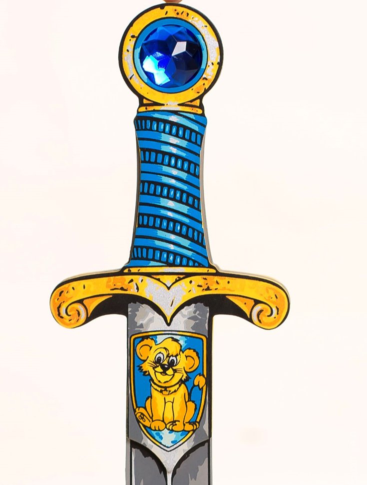 Рукоять меча-игрушки со львенком