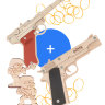 Набор «Высадка в Нормандии-1»: пистолеты «Кольт» и «Люгер», резинкострелы