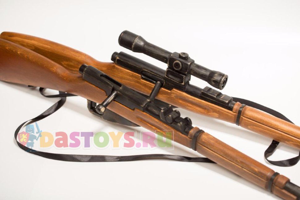 Игрушечная деревянная винтовка Мосина, 785 мм, алтайский кедр