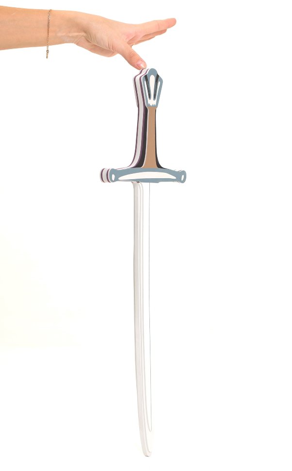 Детский меч с рукоятью