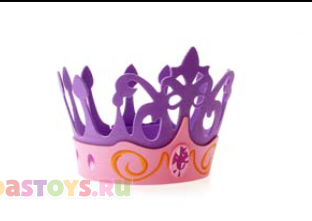 Корона принцессы карнавальная (фиолетовая)