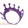 Корона принцессы карнавальная (фиолетовая)