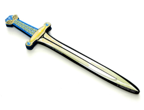 Детский меч с этническим узором  на рукоятке