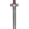 Серый меч с коричневой рукоятью 