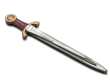 Старинный меч со львом
