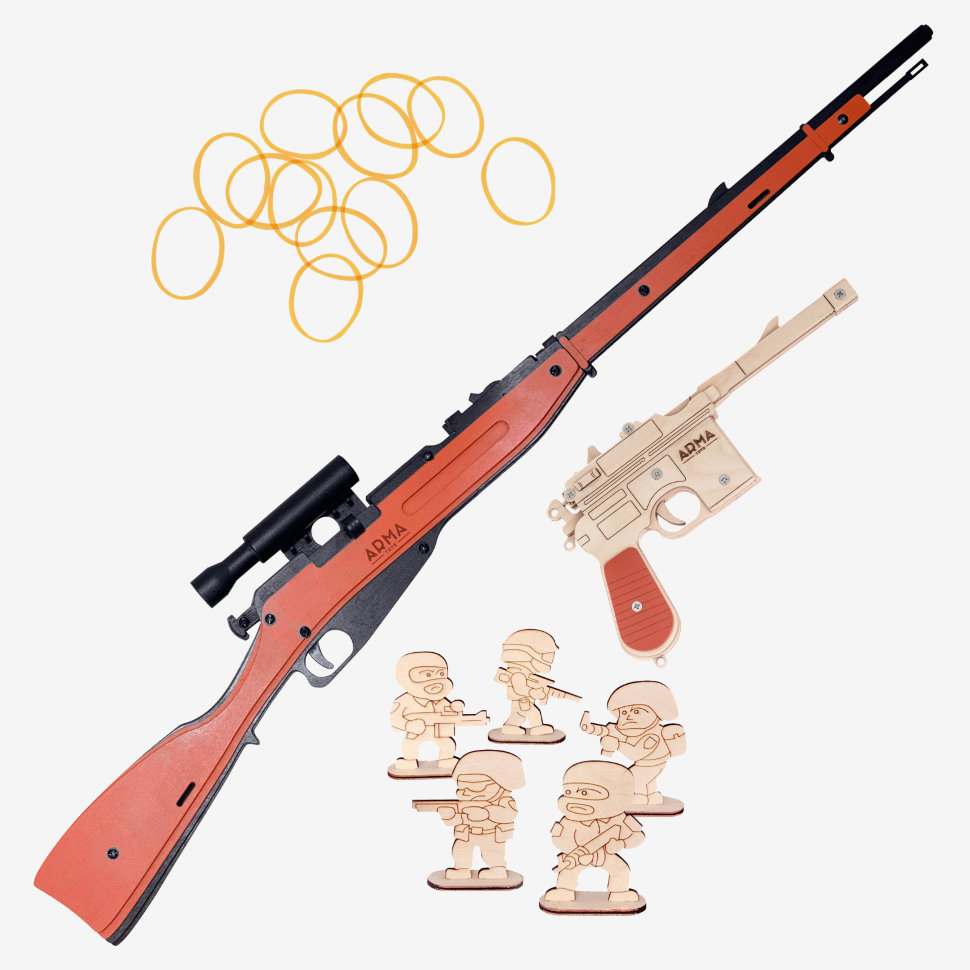 «Стрелок разведгруппы - 2»: снайперская винтовка Мосина и пистолет «Маузер»