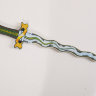 Изогнутый меч с желтым узом