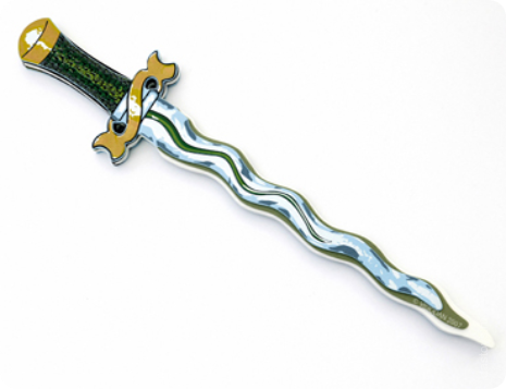 Изогнутый меч для детей