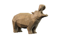 Деревянный конструктор &quot;Бегемот&quot;