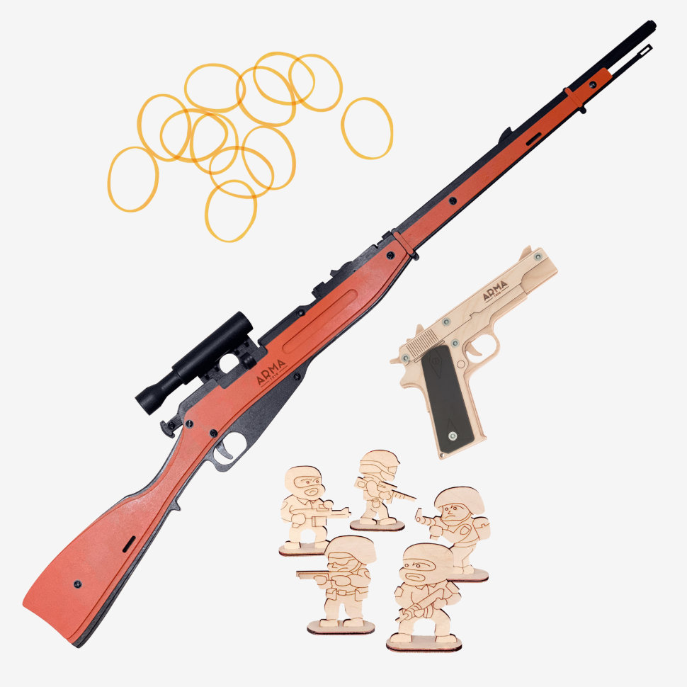 «Ленинградское ополчение - 2»: снайперская винтовка Мосина и пистолет «Кольт»