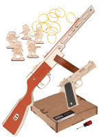 «Помощь союзников - 1»: автомат ППШ светлый и пистолет «Кольт», резинкострелы