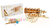 Деревянный конструктор Пушка