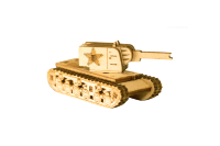 Деревянный конструктор &quot;UNIT Танк КВ-2&quot;