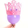 Красивая розовая корона для девочки