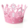 Розовая  корона для маленькой модницы