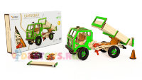 Деревянный конструктор Самосвал