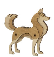 Деревянный конструктор &quot;UNIT Собака&quot;