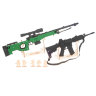 «Зеленые береты - 3»: снайперская винтовка AWP и штурмовая винтовка М4, набор