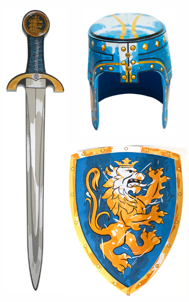 Набор рыцаря детский синий Liontouch 