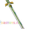 Набор рыцаря меч и щит зеленый с короной