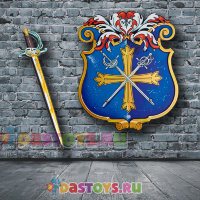 Набор мушкетера игровой щит и шпага