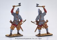 Оловянная фигурка Княжеский дружинник Русь, конец 10 века