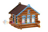 Набор для творчества Домик-Конструктор-Раскраска-Шкатулочка  &quot;Домик Избушка&quot;