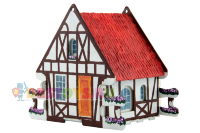 Набор для творчества Домик-Конструктор-Раскраска-Шкатулочка  &quot;Каменный Домик&quot;