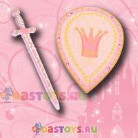 Набор игровой для принцессы щит и меч