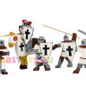 Набор деревянных крестоносцев (рыцарей)