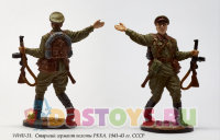 Старший сержант пехоты РККА, 1941-1943 год, СССР