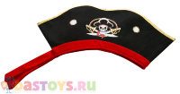Пиратская шляпа с лентой