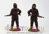 Танкист, стрелок-радист с пулеметом ДТ,1943-1945 г., СССР
