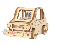 Конструктор деревянный Кабриолет (Бибика-002)