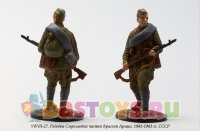 Рядовой стрелковых частей Красной армии, 1941-1943 г., СССР