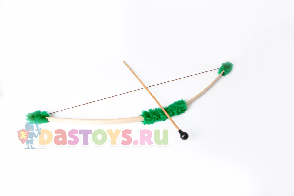 Лук детский (зеленый)  со стрелой, 100 см.