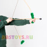 Лук детский (зеленый)  со стрелой, 100 см.