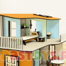 Кукольный домик двухэтажный с мебелью, 602
