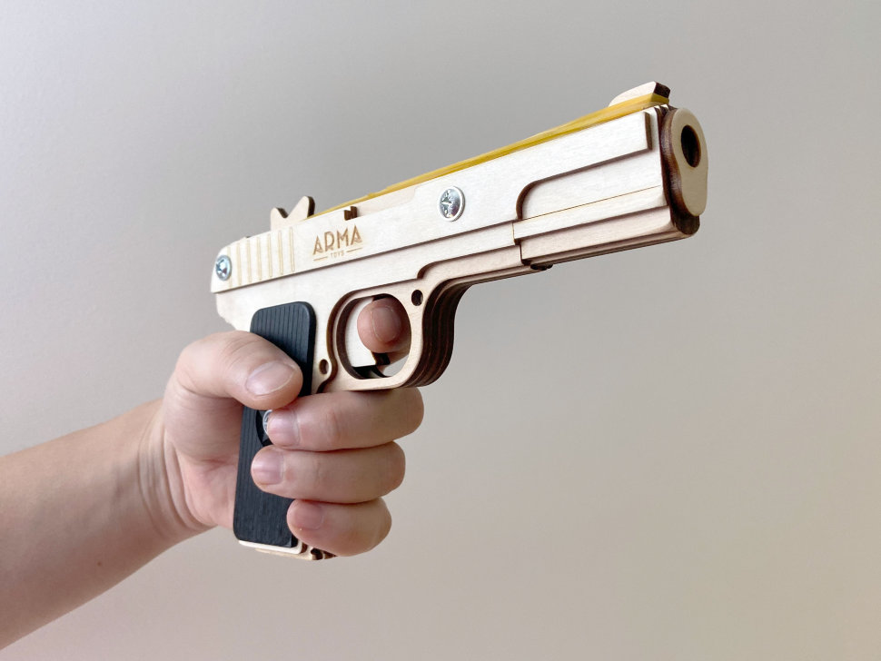 Резинкострел  пистолет ТТ (тульский Токарева) Arma.toys