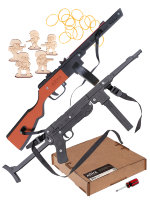 Набор “Противостояние-3”: советский автомат ППШ-41 и немецкий МП-40 из дерева