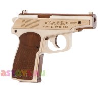 Деревянная сборная модель ПМ (масштаб 1:1)