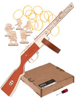 Деревянный макет ППШ ARMA, стреляющий резинками, 70 см., неокрашенный