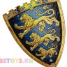 Рыцарский щит с тремя львами
